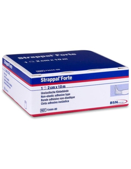 Strappal Forte Cinta Adhesiva Inelástica, 2 Cm X 9.14 M