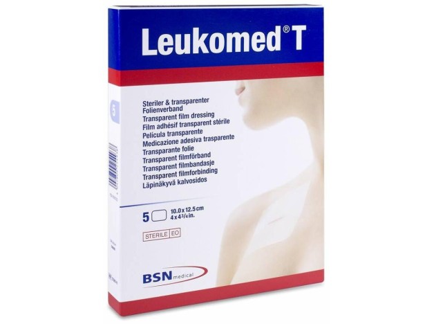 Leukomed T Apósito Transparente 10 X 12,5 Cm, 5...