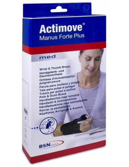 Actimove Manus Forte Plus Med Muñequera Derecha S/M 1Ud
