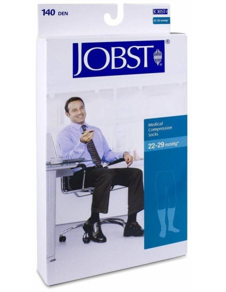 Jobst Calcetín De Compresión Normal Negro Talla Mediana, 2 Unidades