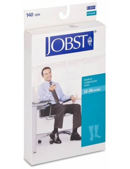 Jobst Calcetín De Compresión Normal Marrón Talla Grande, 2 Unidades