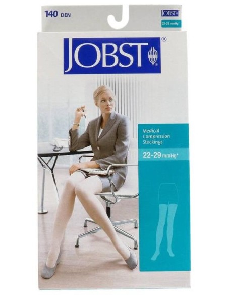 Jobst Media Larga 140 Con Blonda Color Beige Talla 5, 1 Unidad
