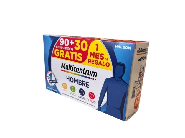 Multicentrum Hombre 90 + 30 Comprimidos Pack