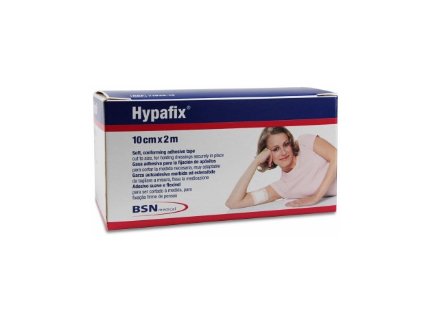 Hypafix Gasa Adhesiva 10 Cm X 2 M, 1 Ud