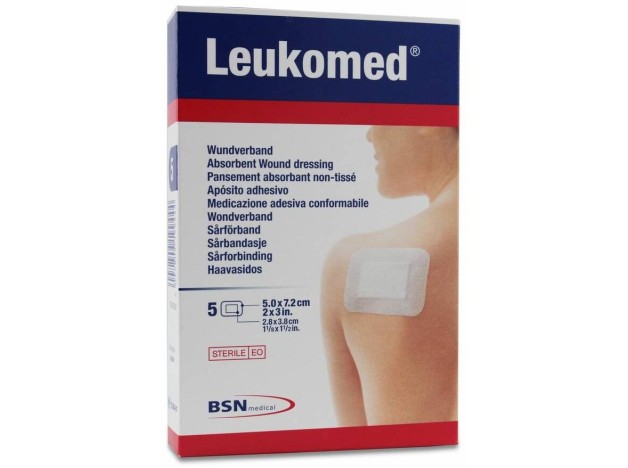 Leukomed Apósito Postoperatorio 5 Cm X 7,2 Cm,...