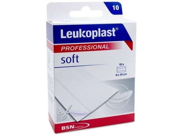 Leukoplast Soft 6 X 10Cm, 10 Uds