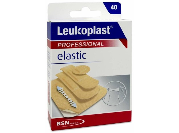Leukoplast Professional Elastic Surtido, 40 Uds