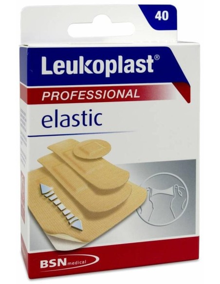 Leukoplast Professional Elastic Surtido, 40 Uds