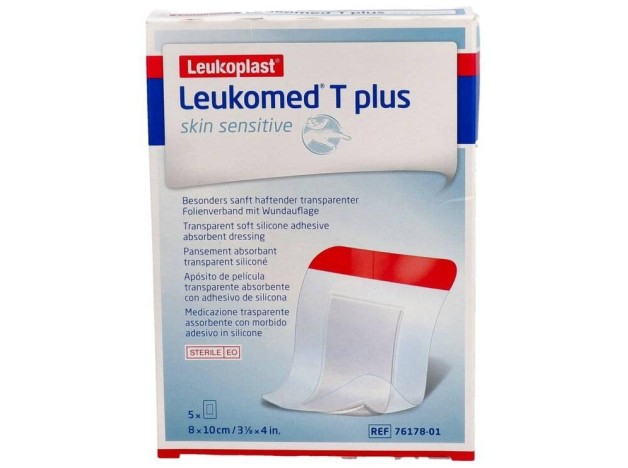 Leukomed T Plus Piel Sensible 8 X 10 Cm, 5...