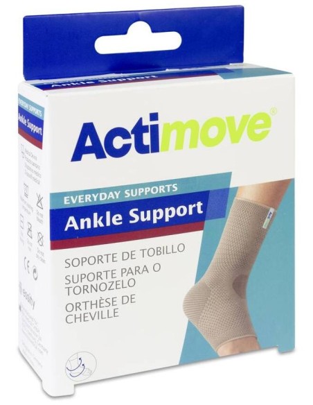 Actimove Tobillera Elástica Beige 75608-22 Talla L 24-27Cm 1Ud