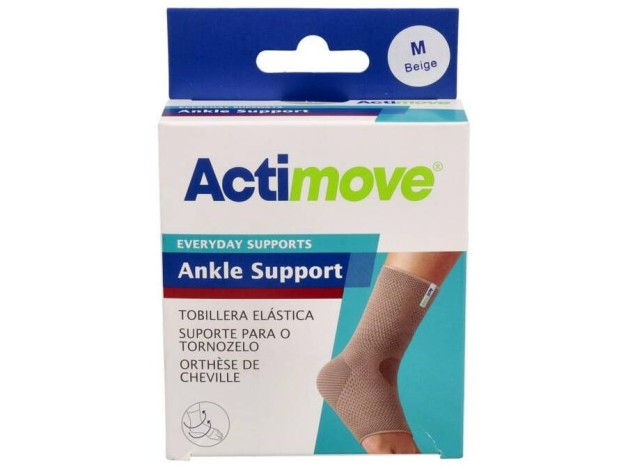 Actimove Tobillera Elástica Talla M, 1 Unidad