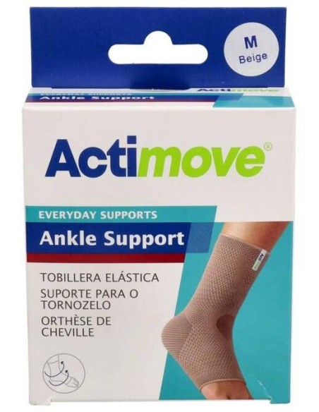 Actimove Tobillera Elástica Talla M, 1 Unidad
