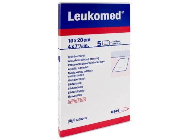 Leukomed® Apósito Estéril Adh 10X20Cm 5 Apósitos