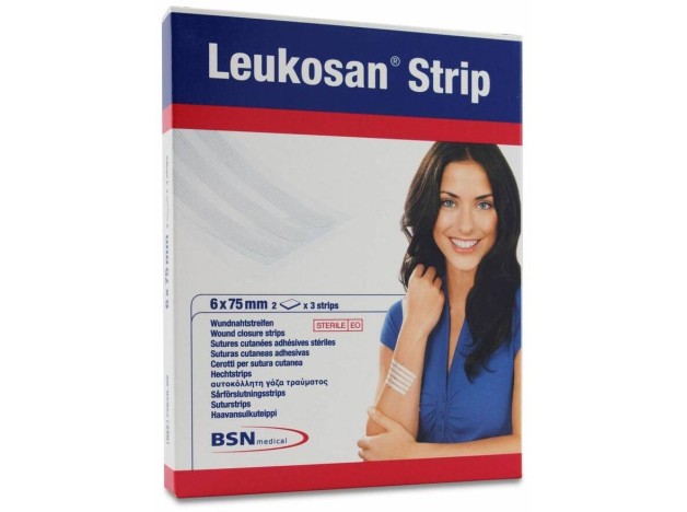 Leukosan Strip 6 X 75Mm, 6 Uds