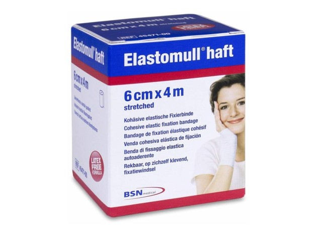 Leukoplast Elastomull Haft 6 Cm X 4 M, 1 Ud