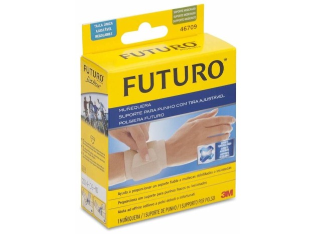 Futuro Muñequera Ajustable Classic Talla Única,...