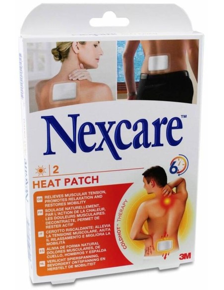 Nexcare Parche Térmico 9,5 X 13 Cm, 2 Uds