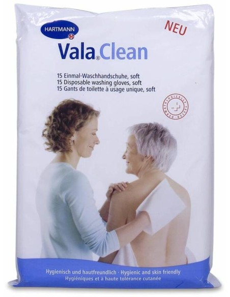 Valaclean Soft Manoplas, 15 Uds