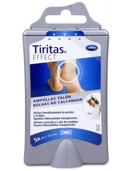 Tiritas Dermaactive Ampollas Talón 76 X 45 Mm, 5 Uds