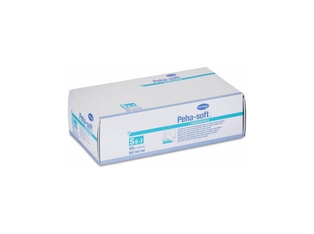 Peha-Soft Guantes Látex Desechables Sin Polvo...