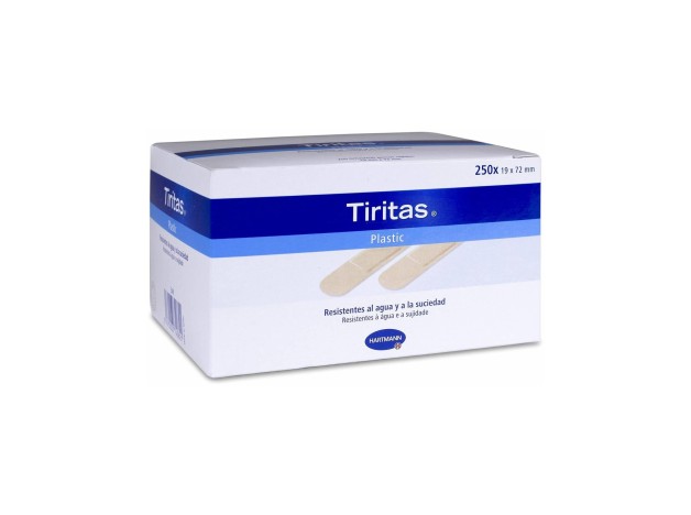 Hartmann Tiritas Plastic 19X72Mm 250Uds