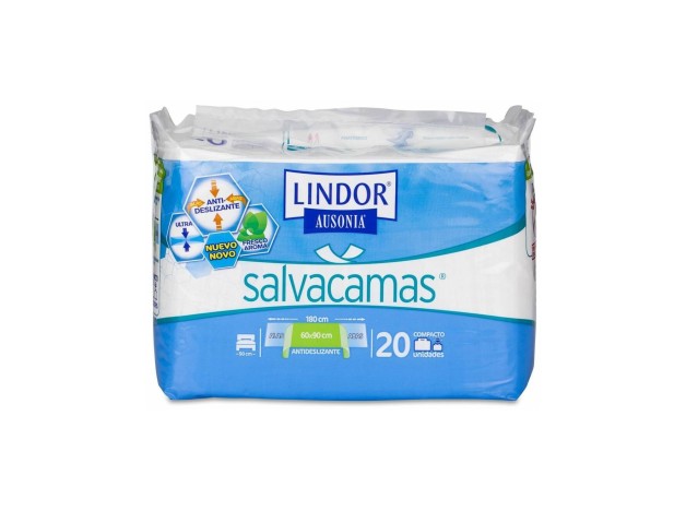 Lindor Ausonia Salvacamas 60-90 X 1,80, 15 Uds