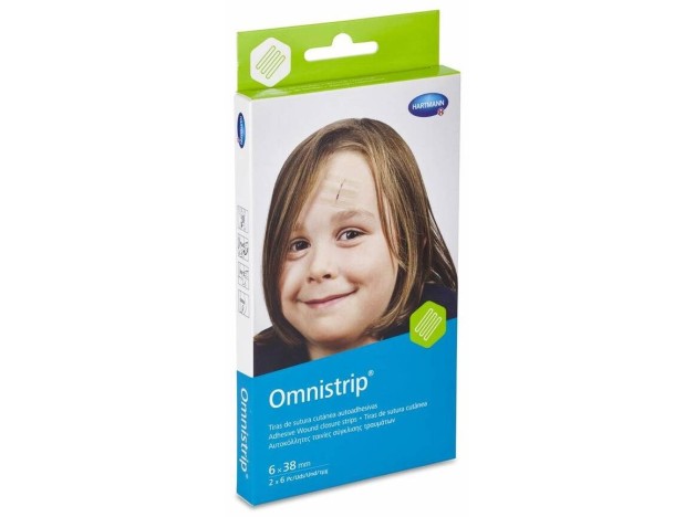 Omnistrip Sutura Cutanea Esteril 6 Mm X 38 Mm 2U