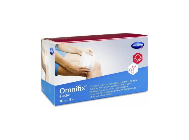 Omnifix Elastic 10 Cm X 5 M + Tijeras, 1 Ud