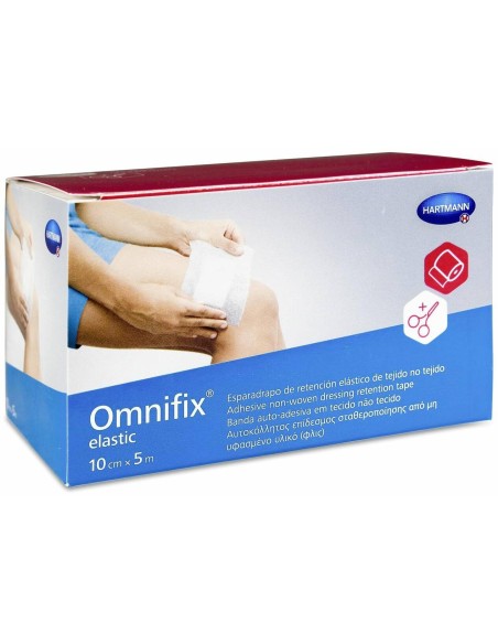 Omnifix Elastic 10 Cm X 5 M + Tijeras, 1 Ud
