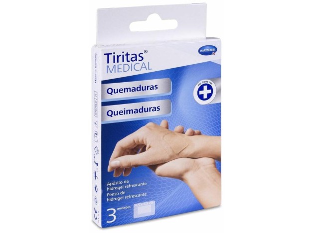 Tiritas Medical Quemaduras Pequeñas 6,5 X 4,5...