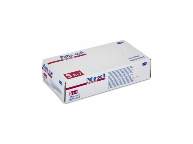 Peha-Soft Guantes Desechables De Nitrilo White...