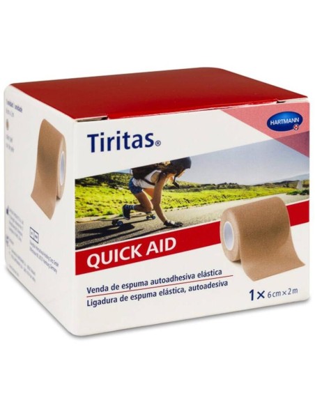 Tiritas Quick Aid 6Cmx2M Nude
