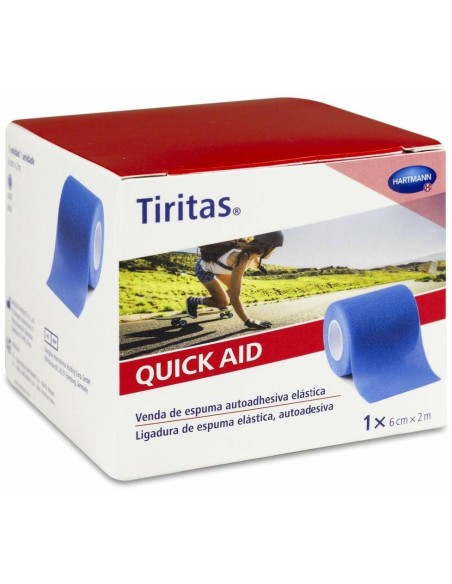 Tiritas Quick Aid Venda Espuma Autoadhesiva Elásti 6Cmx2M Bl 1Ud