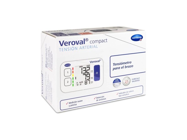 Veroval Compact Tensiómetro Para El Brazo, 1 Ud