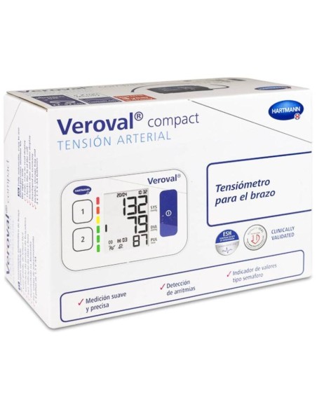 Veroval Compact Tensiómetro Para El Brazo, 1 Ud
