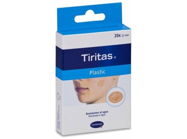 Tiritas Plastic Redondas 22 Mm, 20 Uds