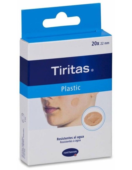 Tiritas Plastic Redondas 22 Mm, 20 Uds