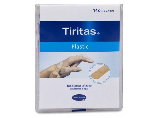 Tiritas Plastic Aposito Adhesivo 19 X 72, 14 Uds