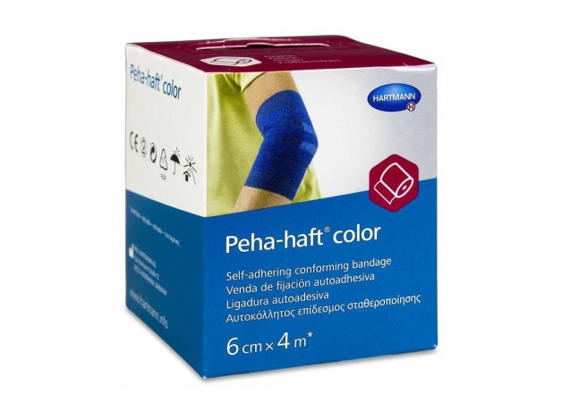 Peha-Haft Venda Azul, 6 Cm X 4 M, 1 Ud
