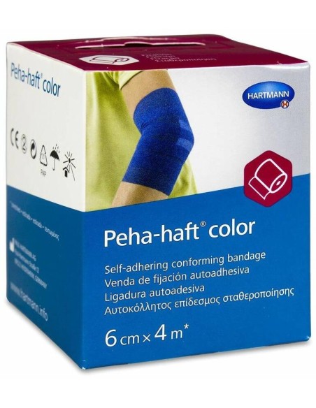Peha-Haft Venda Azul, 6 Cm X 4 M, 1 Ud