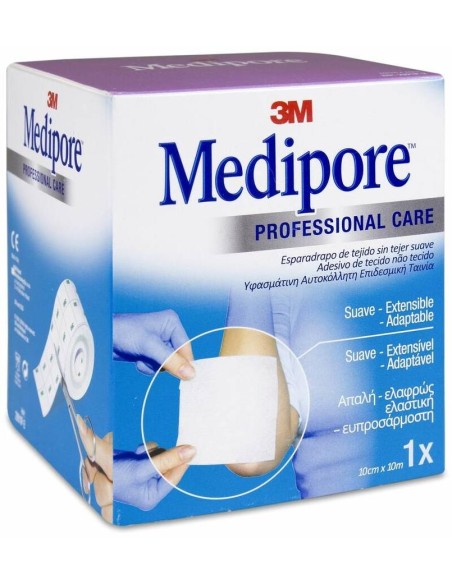 Medipore Professional Care Esparadrapo Sin Tejer 10 Cm X 10 M