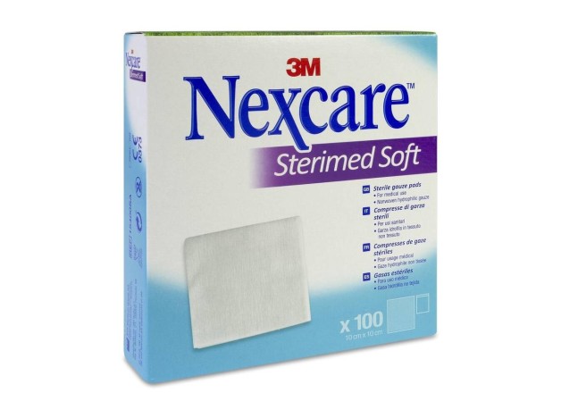 Nexcare Sterimed Soft Gasas Estériles 10 X 10...