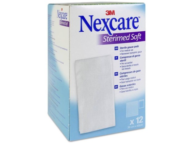 Nexcare Sterimed Soft Gasas Estériles 36 X 40...