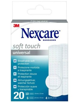 Nexcare Soft Surtidas, 20 Uds