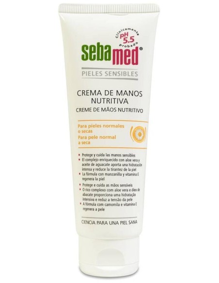 Sebamed Crema De Manos Nutritiva, 75 Ml