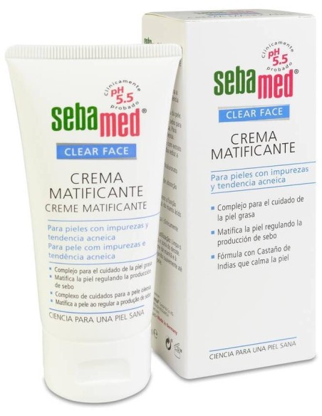 Sebamed Clear Face Crema Matificante, 50 Ml