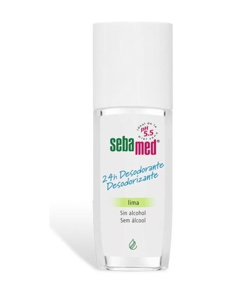 Desodorante 24H Desodorizante Lima Spray 75Ml.