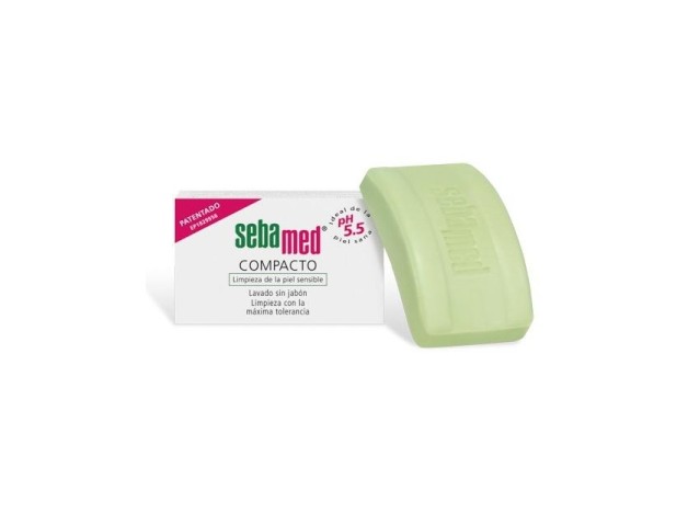Sebamed Compacto Limpieza Piel Sensible, 100 G
