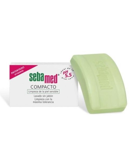 Sebamed Compacto Limpieza Piel Sensible, 100 G