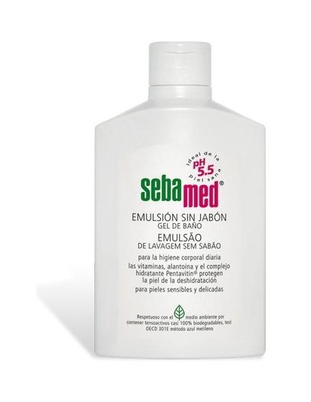 Emulsion Sin Jabon Gel De Baño 500Ml.